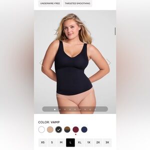 NWOT Honeylove Liftwear Tank size L (Black)